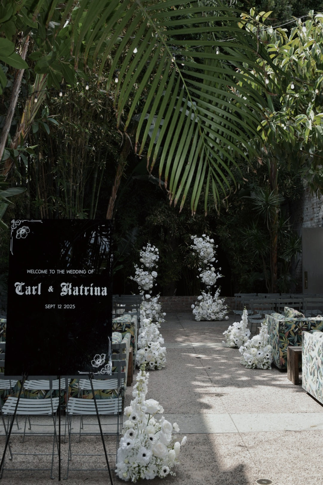 Eve Ceremony Floral Package